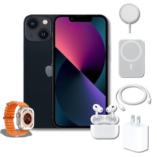 Foto 1 | iPhone 13 Negro Reacondicionado 128gb + Accesorios