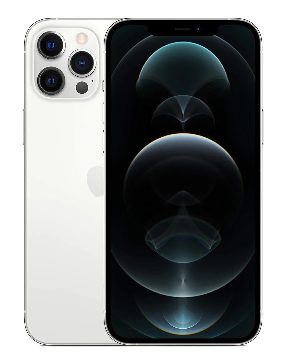 Celular Iphone 12 Pro Max 128 Gb Plata Reacondicionado Grado A+ Open Box