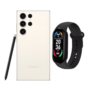Foto 1 | Galaxy S23 Ultra 256gb Beige Reacondicionado + Brasalete Genérico