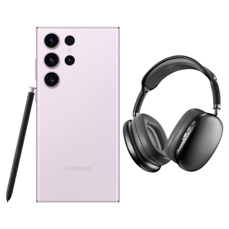 Galaxy S23 Ultra 512gb Lila Reacondicionado + Diadema Genérica