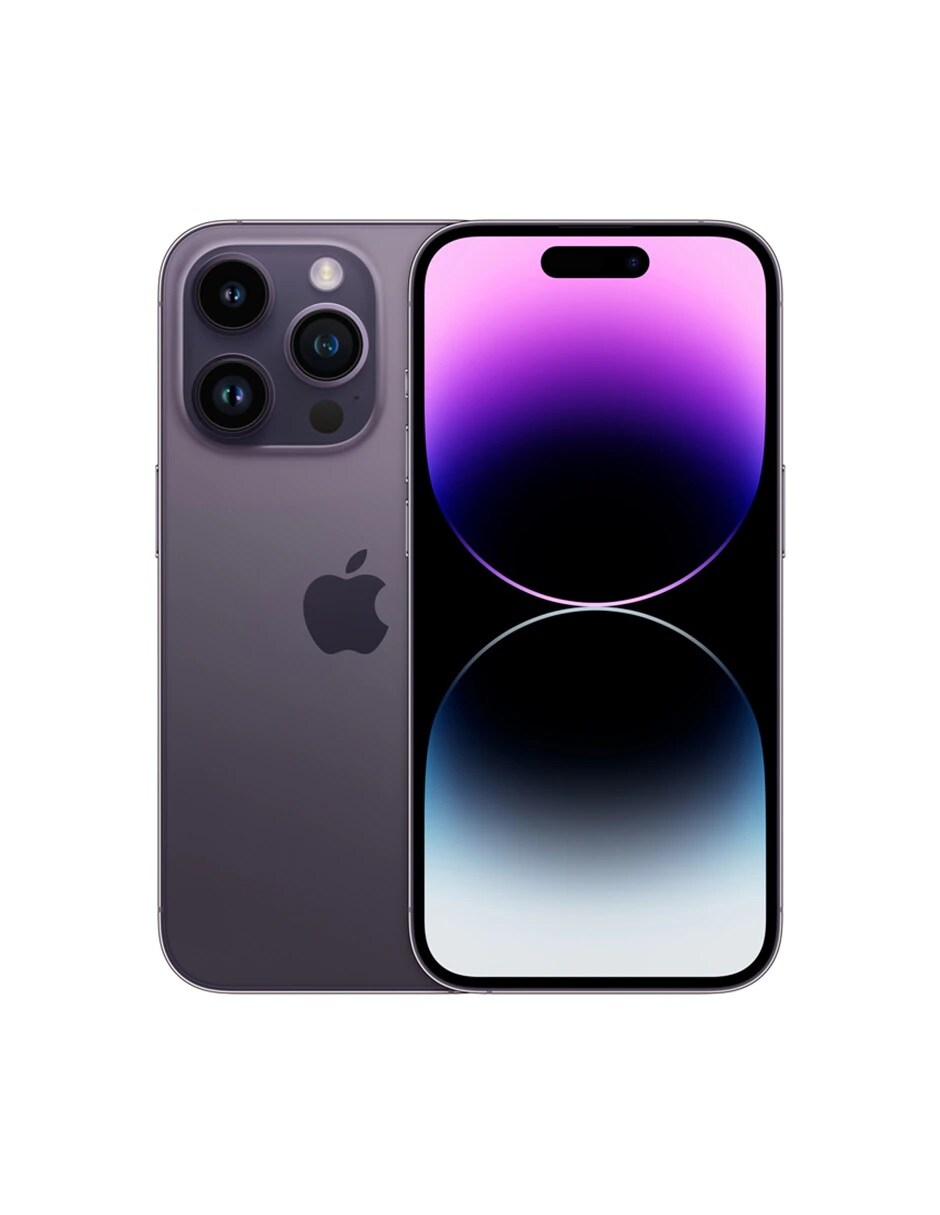 Celular iPhone 14 Pro Max 128 Gb Lila Reacondicionado Grado A+ Open Box $17,399