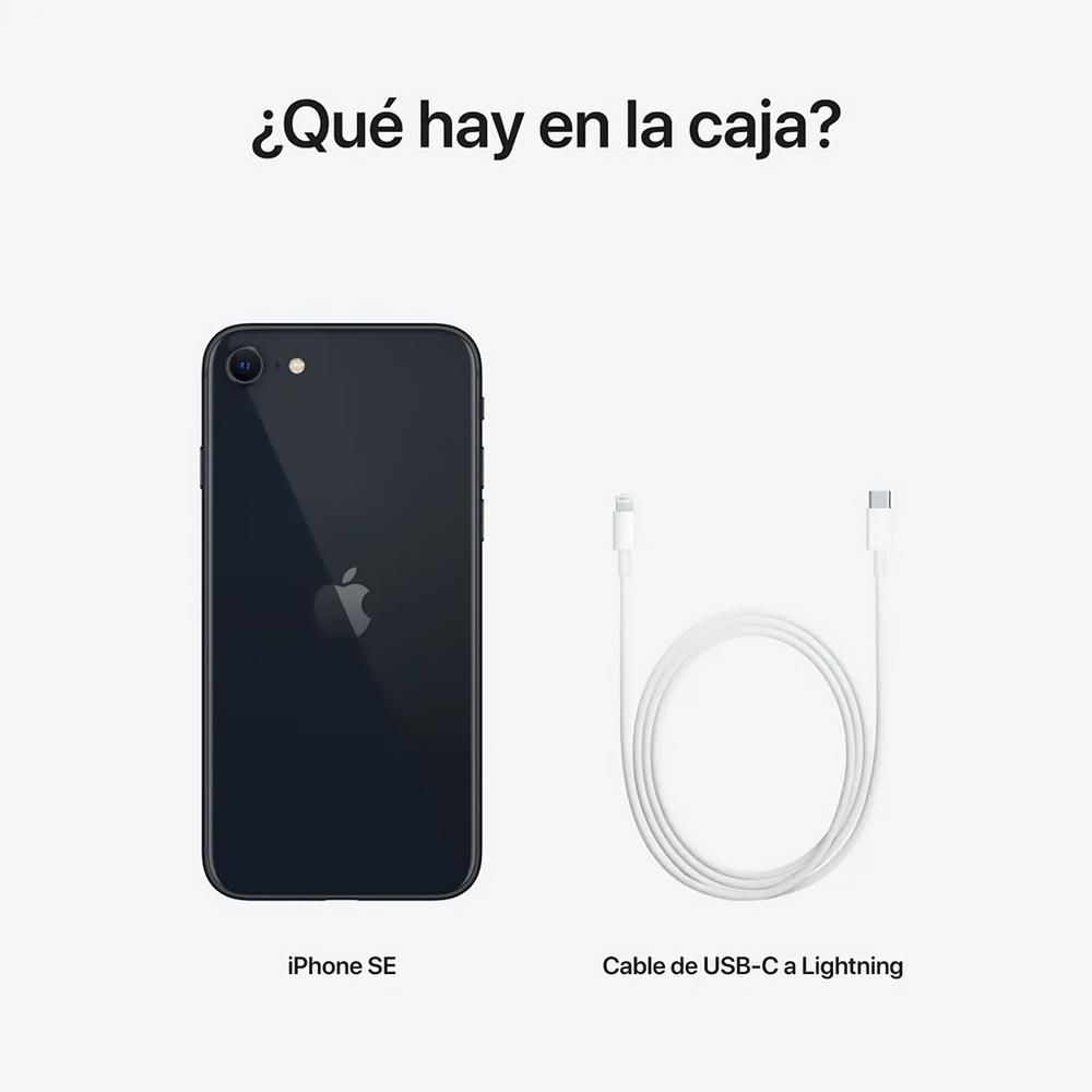 Foto 3 pulgar | Celular Apple iPhone Se 3 64gb 4.7'' Liquid Retina Hd Cámara 12mp Midnight Reacondicionado