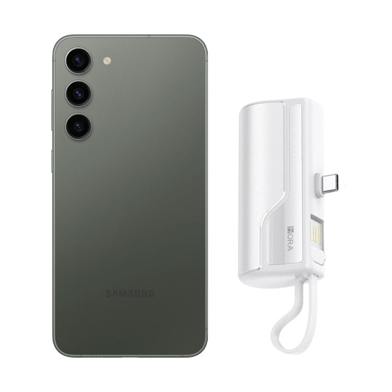 Foto 1 | Galaxy S23 128gb Verde Reacondicionado + Mini Power Bank