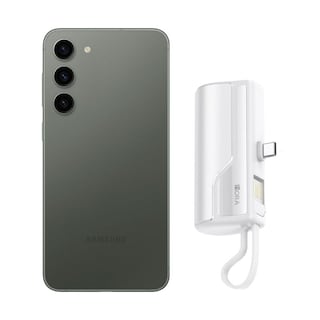 Foto 1 | Galaxy S23 128gb Verde Reacondicionado + Mini Power Bank