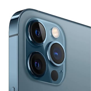 Foto 3 | Iphone 12 Pro Max Azul, 128gb, Desbloqueado, Reacondicionado.