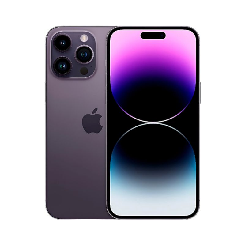 Foto 2 | Iphone 14 Pro Max 128gb Morado E-sim Reacondicionado + Brasalete Genérico