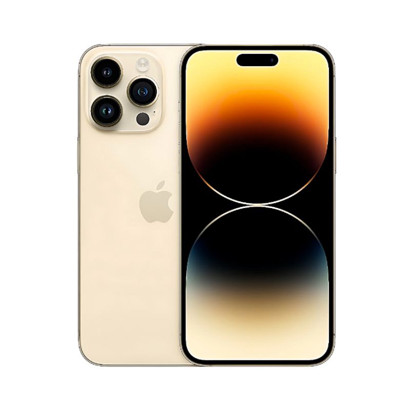 Foto 2 | Iphone 14 Pro Max 128gb Dorado E-sim Reacondicionado + Brasalete Genérico