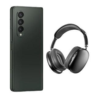 Foto 1 | Galaxy Z Fold 3 512gb Verde Reacondicionado + Diadema Genérica