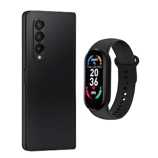 Foto 1 | Galaxy Z Fold 3 256gb Negro Reacondicionado + Brasalete Genérico