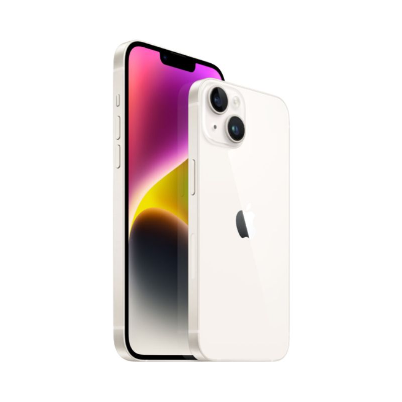 Foto 4 pulgar | Iphone 14 128gb Blanco E-sim Reacondicionado + Diadema Generica