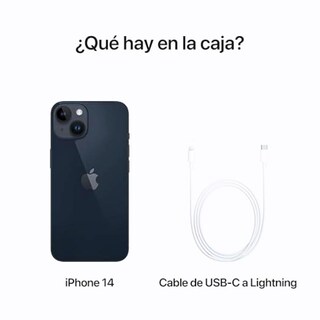 Foto 5 | Celular Apple Iphone 14 128gb Esim Color Negro Desbloqueado (reacondicionado)