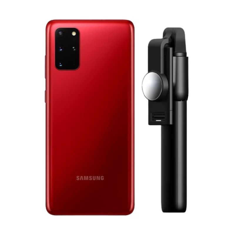 Foto 2 pulgar | Galaxy S20 Plus 256gb Rojo Reacondicionado + Baston Bluetooth