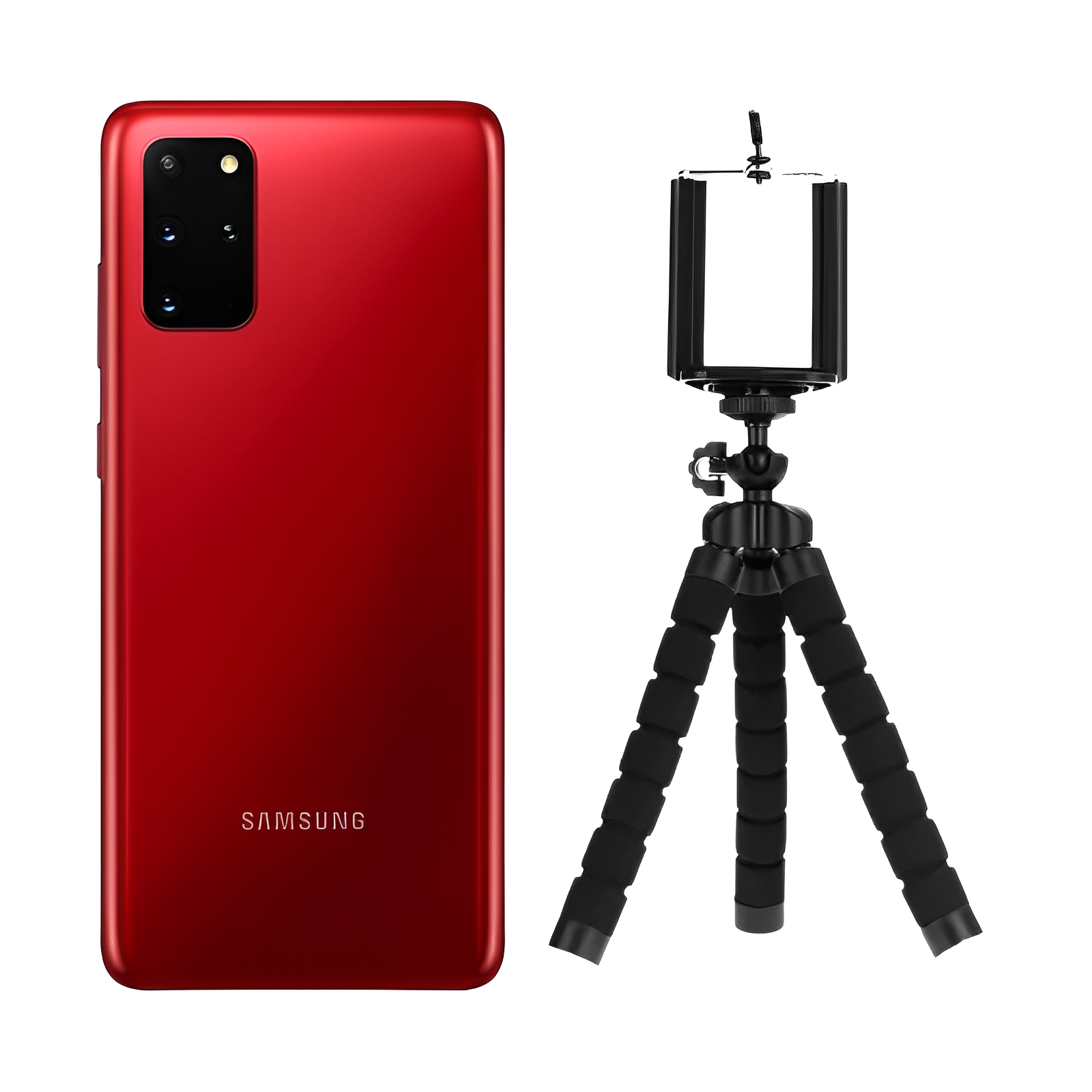 Galaxy S20 Plus 256gb Rojo Reacondicionado + Tripode