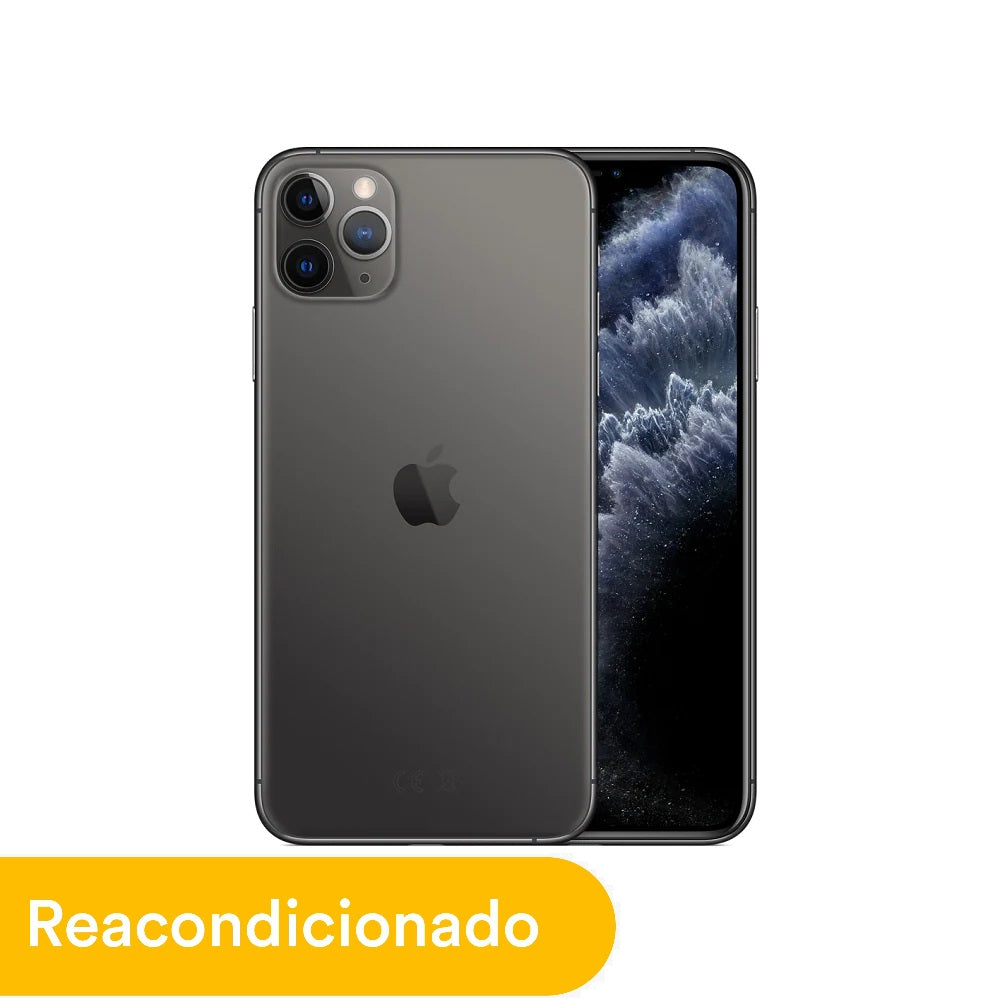 Foto 2 pulgar | Celular Iphone 11 Pro Max 64 - Gris Reacondicionado A