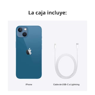 Foto 5 | Celular Apple Iphone 13 128gb Azul Reacondicionado