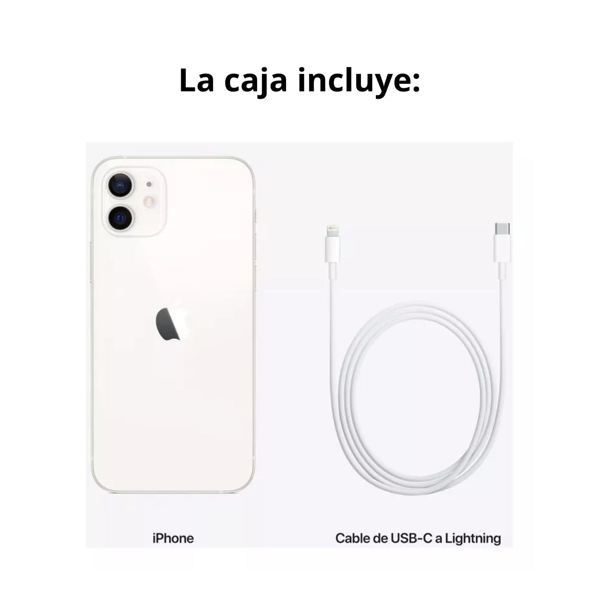 Foto 5 | Celular Apple iPhone 12 128 GB Blanco Reacondicionado