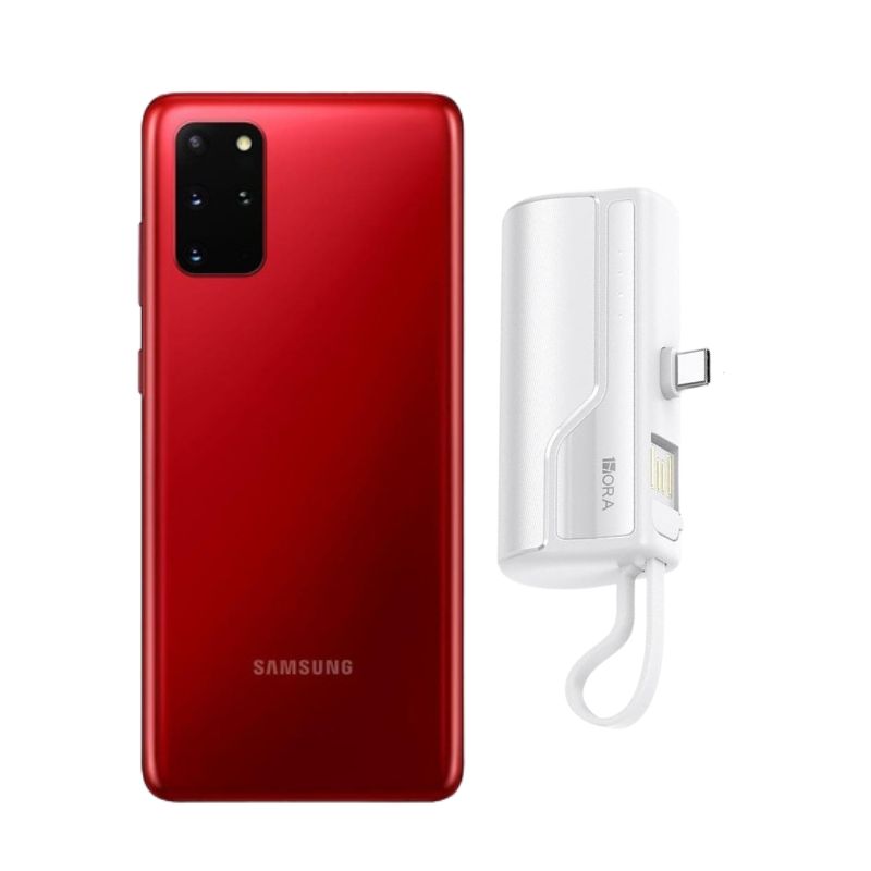 Galaxy S20 Plus 256gb Rojo Reacondicionado + Mini Batería Portátil