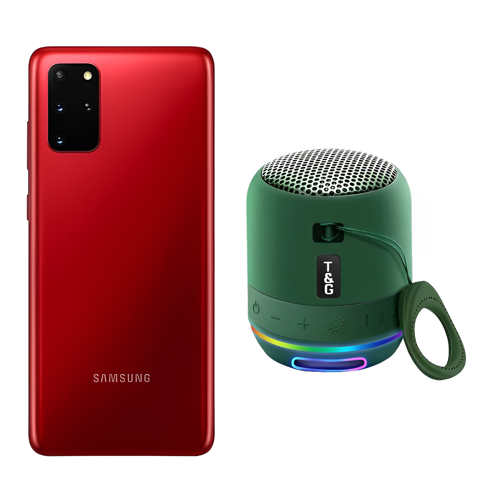 Galaxy S20 Plus 256gb Rojo Reacondicionado + Mini Bocina