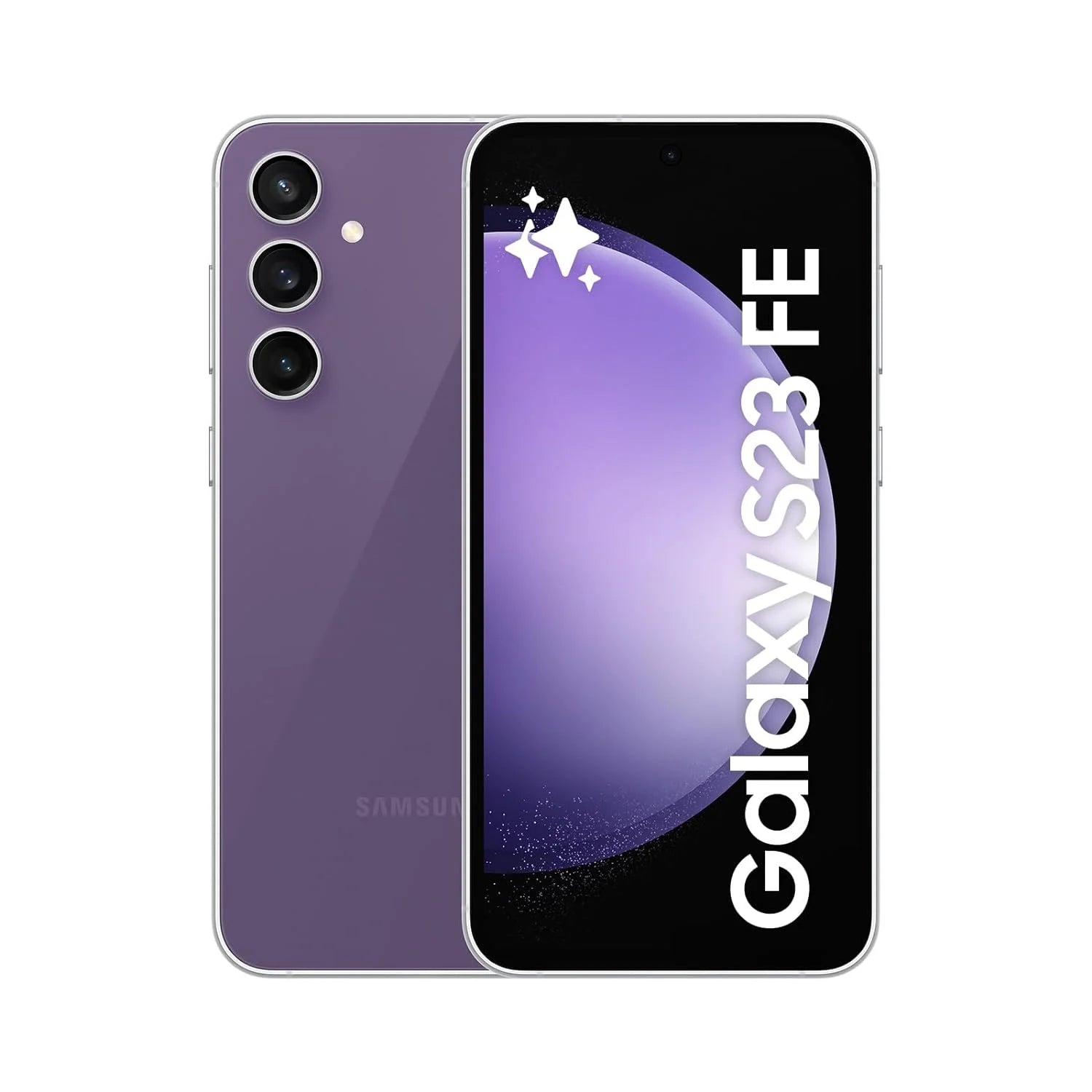 Foto 1 | Celular Samsung Galaxy S23 Fe 128gb/ 8gb Ram Morado Reacondicionado