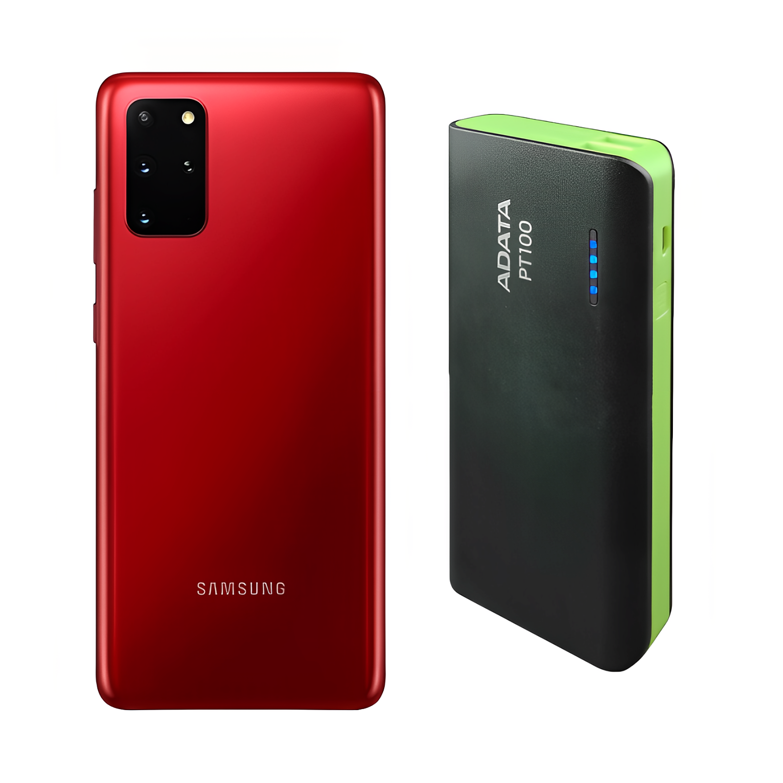 Galaxy S20 Plus 256gb Rojo Reacondicionado + Power Bank 10,000mah