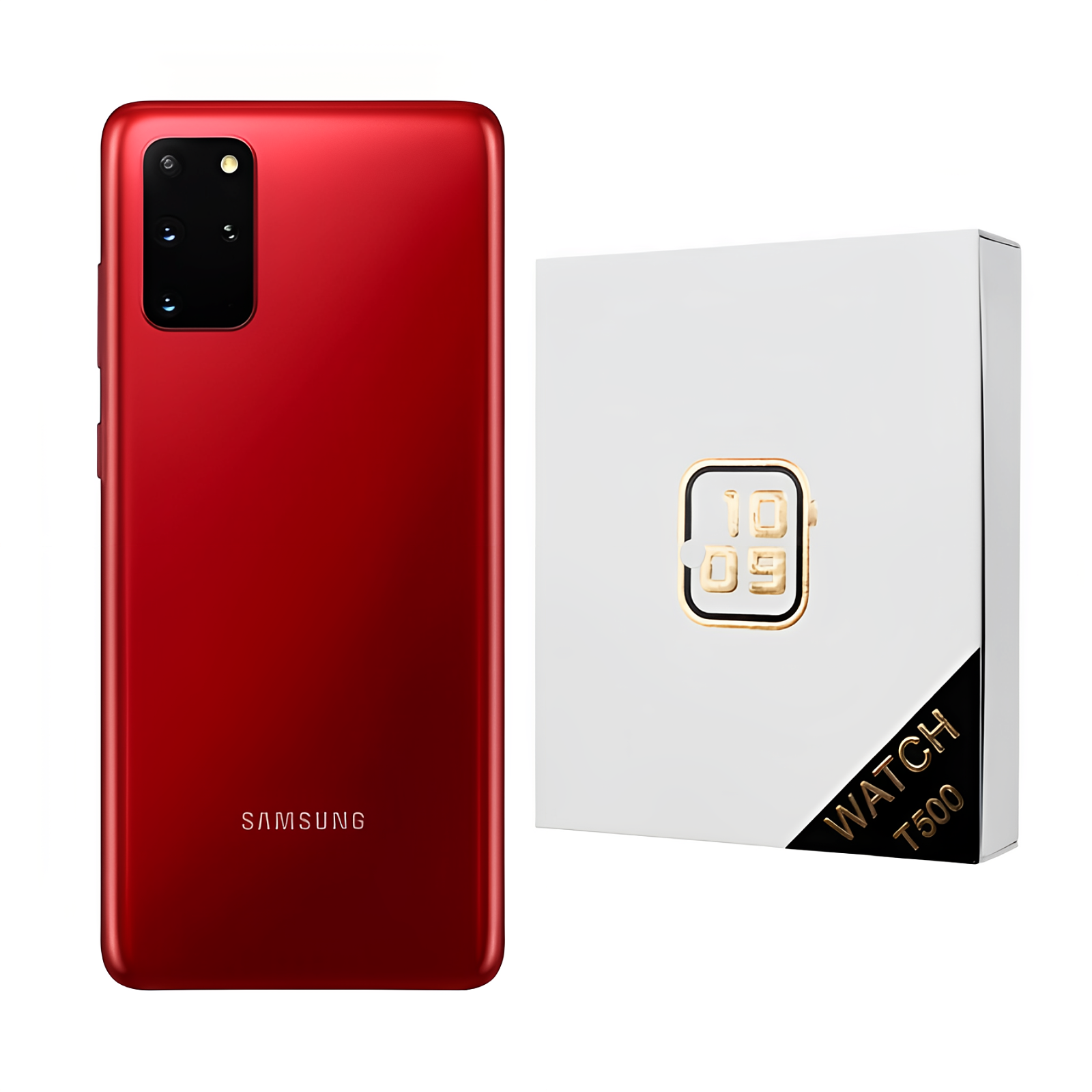 Galaxy S20 Plus 256gb Rojo Reacondicionado + Reloj Genérico