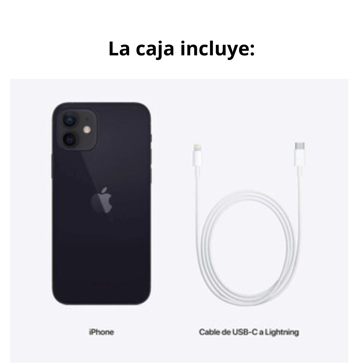 Foto 6 pulgar | Celular Apple Iphone 12 64 GB Negro Reaondicionado