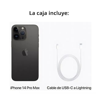 Foto 5 | Celular Apple Iphone 14 Pro Esim 256gb Color Negro Reacondicionado