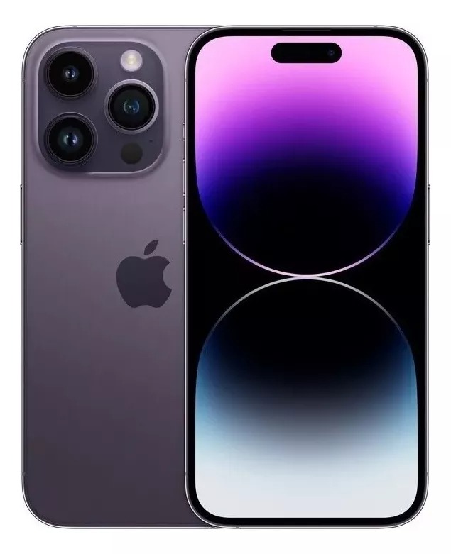 Foto 2 pulgar | Apple iPhone 14 Pro  128 Gb -  E-sim Morado Oscuro Reacondicionado