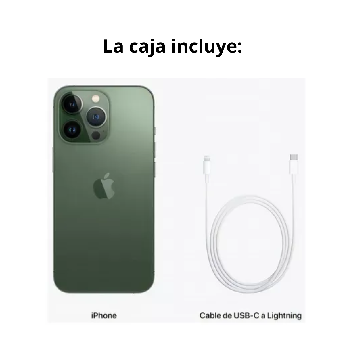 Foto 5 | Celular Apple Iphone 13 Pro 128 Gb Verde Reacondicionado