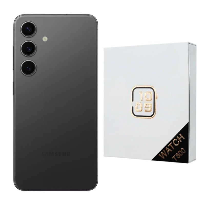 Foto 1 | Galaxy S24 128gb Negro Reacondicionado + Reloj Genérico