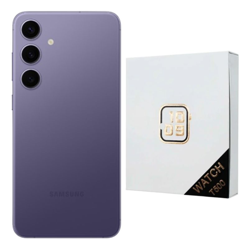 Galaxy S24 128gb Morado Reacondicionado + Reloj Genérico