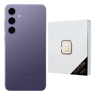 Foto 1 | Galaxy S24 128gb Morado Reacondicionado + Reloj Genérico