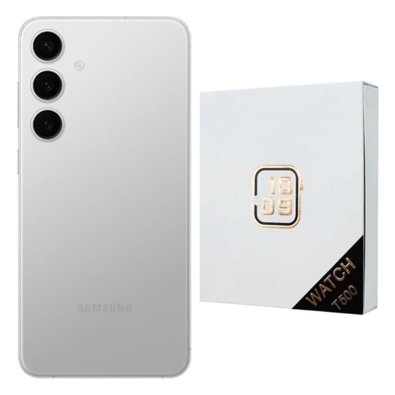 Foto 1 | Galaxy S24 128gb Gris Reacondicionado + Reloj Genérico