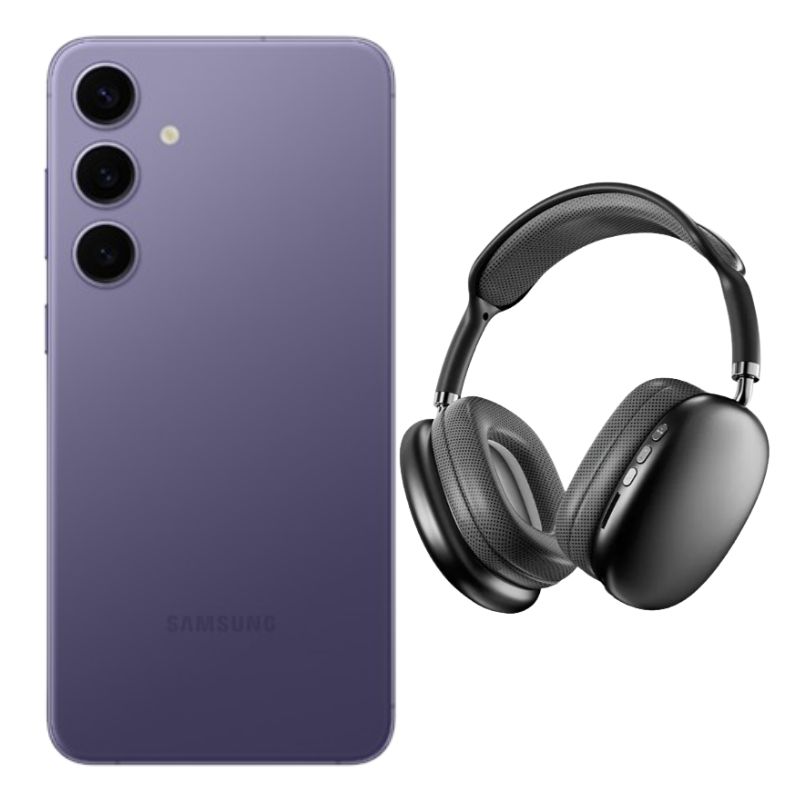 Foto 2 pulgar | Galaxy S24 128gb Morado Reacondicionado + Diadema Genérica