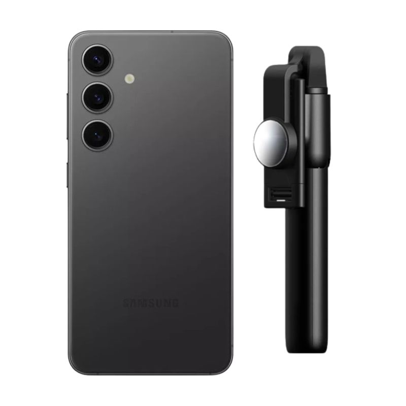 Galaxy S24 128gb Negro Reacondicionado + Baston Bluetooth