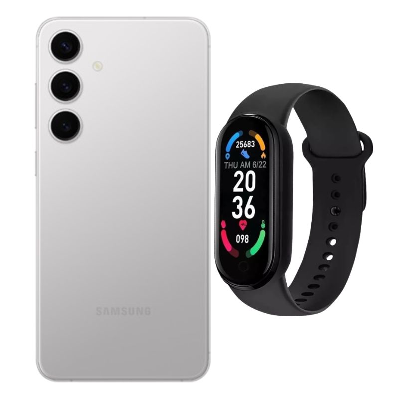 Galaxy S24 128gb Gris Reacondicionado + Brasalete Genérico