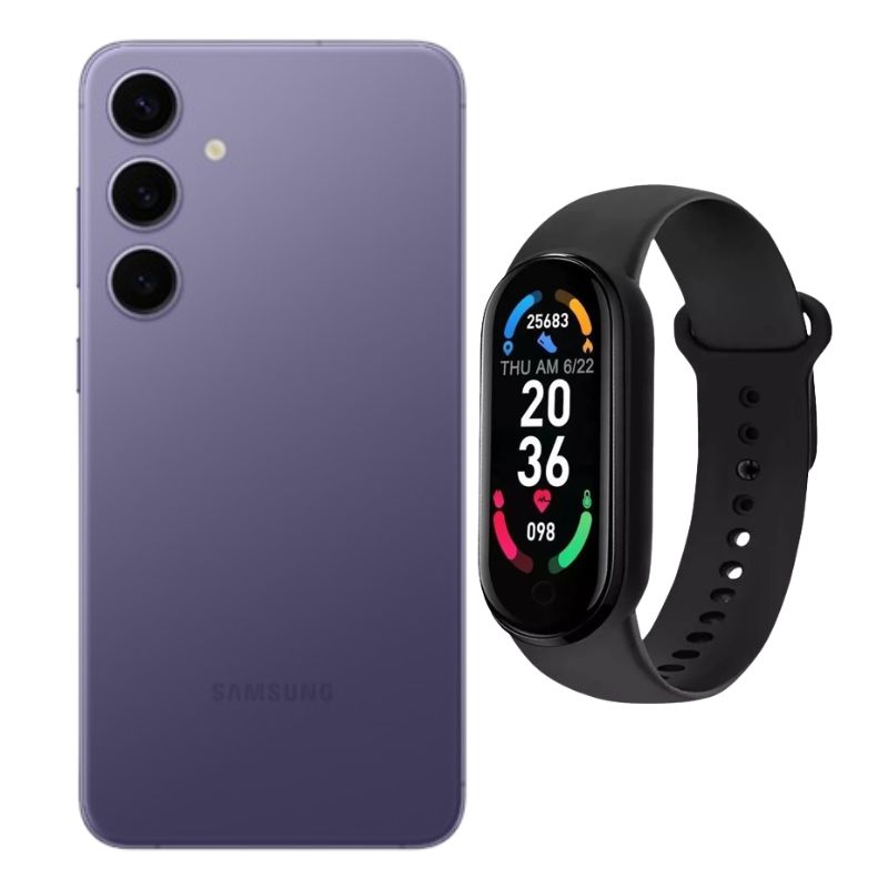 Galaxy S24 128gb Morado Reacondicionado + Brasalete Genérico