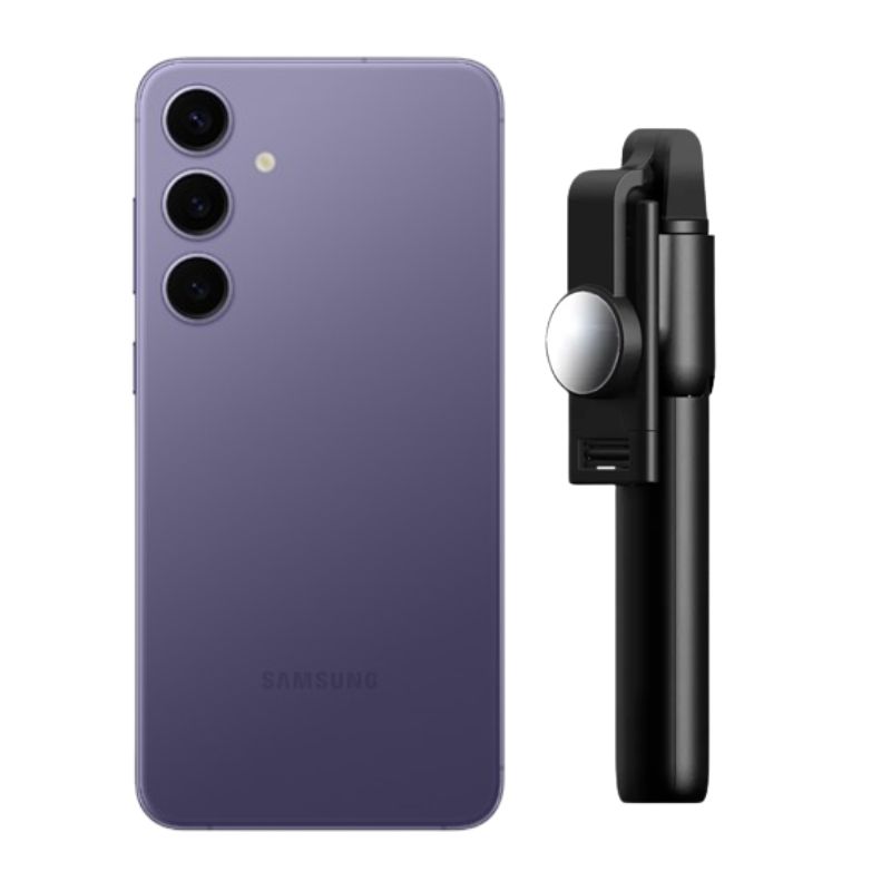 Foto 2 pulgar | Galaxy S24 128gb Morado Reacondicionado + Baston Bluetooth