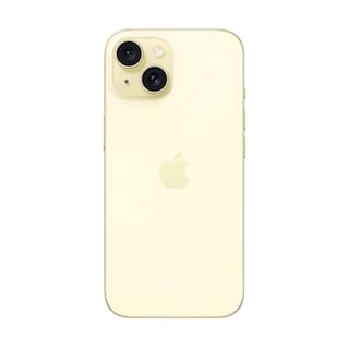 Foto 3 | Iphone 15 128gb Amarillo E-sim Reacondicionado + Audífonos Genéricos