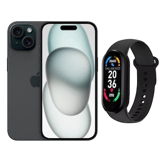 Foto 1 | Iphone 15 128gb Negro E-sim Reacondicionado + Brasalete Genérico