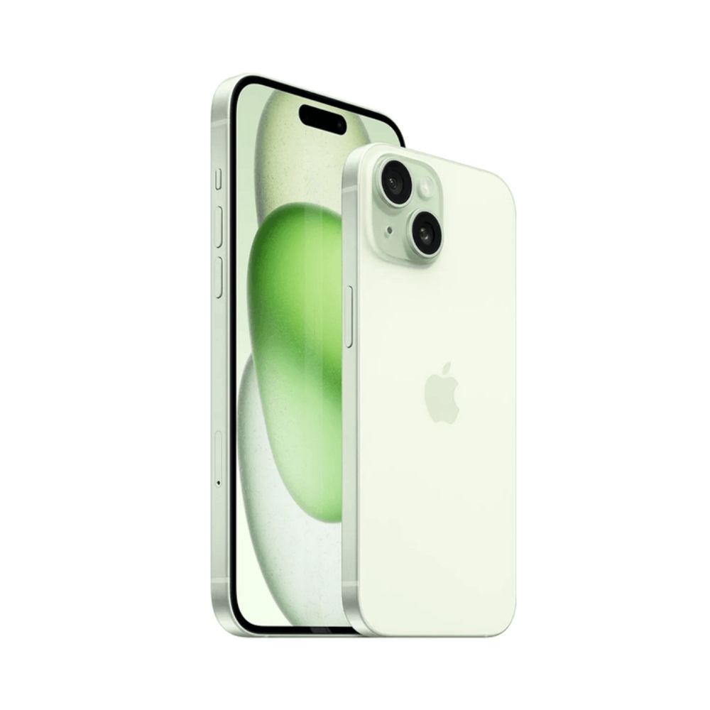 Foto 5 | Iphone 15 128gb Verde E-sim Reacondicionado + Base Cargador