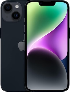 Foto 2 | iPhone 14 128 GB Negro Reacondicionado + Smartwatch