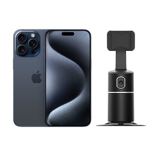 Foto 1 | Iphone 15 Pro Max 256gb Azul Chip Reacondicionado + Estabilizador