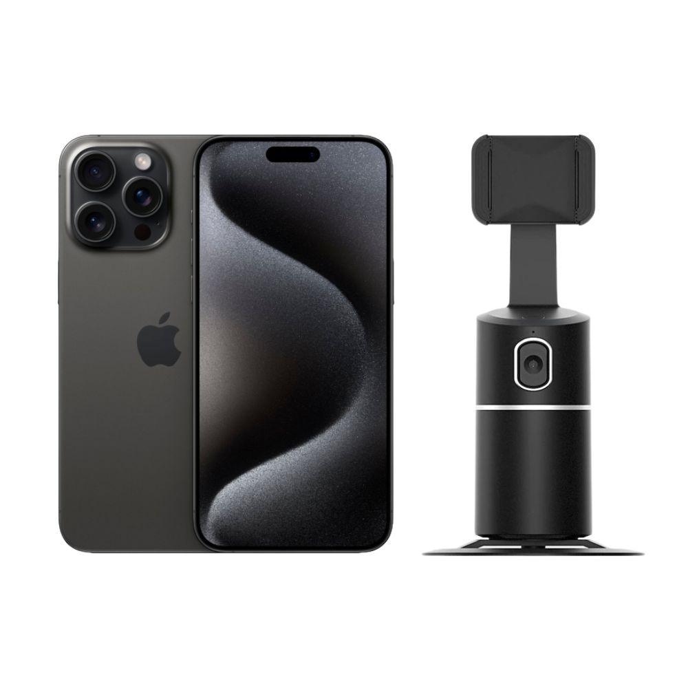 Iphone 15 Pro Max 256gb Negro E-sim Reacondicionado + Estabilizador