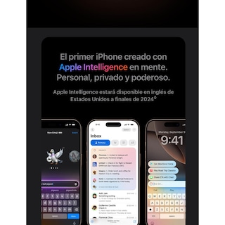 Foto 3 | Apple Iphone 16 Pro (256 Gb) - Titanio Negro - Excelente (reacondicionado)