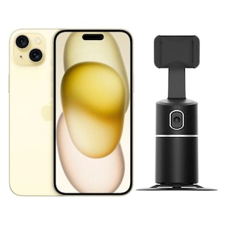 Foto 1 | Iphone 15 Plus 128gb Amarillo E-sim Reacondicionado + Estabilizador