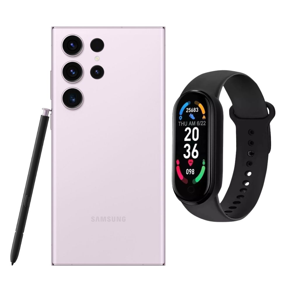 Galaxy S23 Ultra 256gb Lila Reacondicionado + Brasalete Genérico
