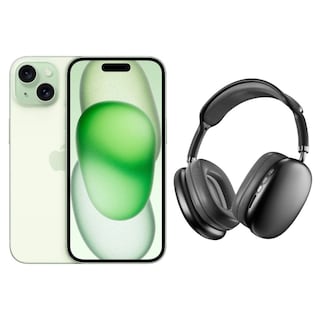 Foto 1 | Iphone 15 Plus 128gb Verde E-sim Reacondicionado + Diadema Genérica
