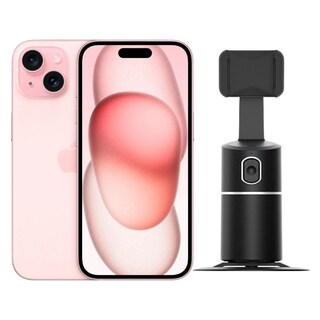 Foto 1 | Iphone 15 Plus 128gb Rosa Chip Reacondicionado + Estabilizador