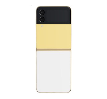 Foto 1 | Samsung Galaxy Z Flip 4 256 Gb 5g Reacondicionado Bespoke Edition ( Blanco Y Amarilo)